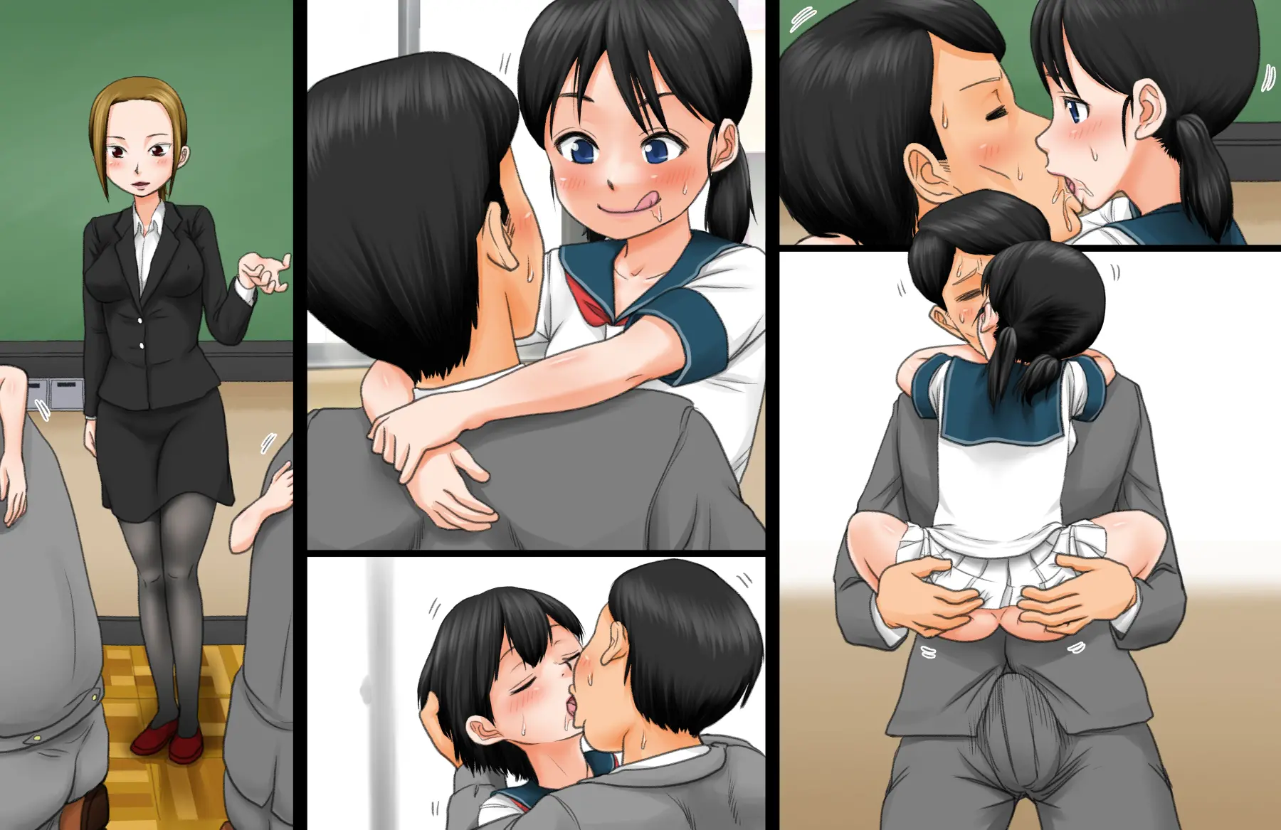 Ano Meimon Jyogakuen Ga Jitsu Ha Bitch Wo Sodateru Gakuen Datta Node Aishi Wo Nyuugaku Sasete Jibun Senyou Ni Shita Chichioya No Hanashi |그 명문 여학교가 실은 빗치를 키우는 학교였기에 사랑하는 딸을 입학시켜서 자기전용으로 육성하는 아버지의 이야기